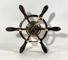 Late 19th Century Bronze Boat Steering Wheel