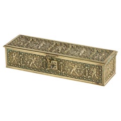 Late 19th Century Bronze Decorative Box - Renaissance Style