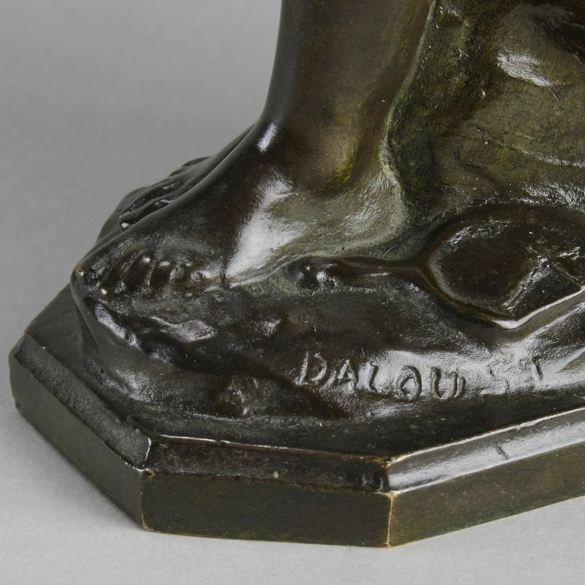 Bronzo della fine del XIX secolo intitolato 