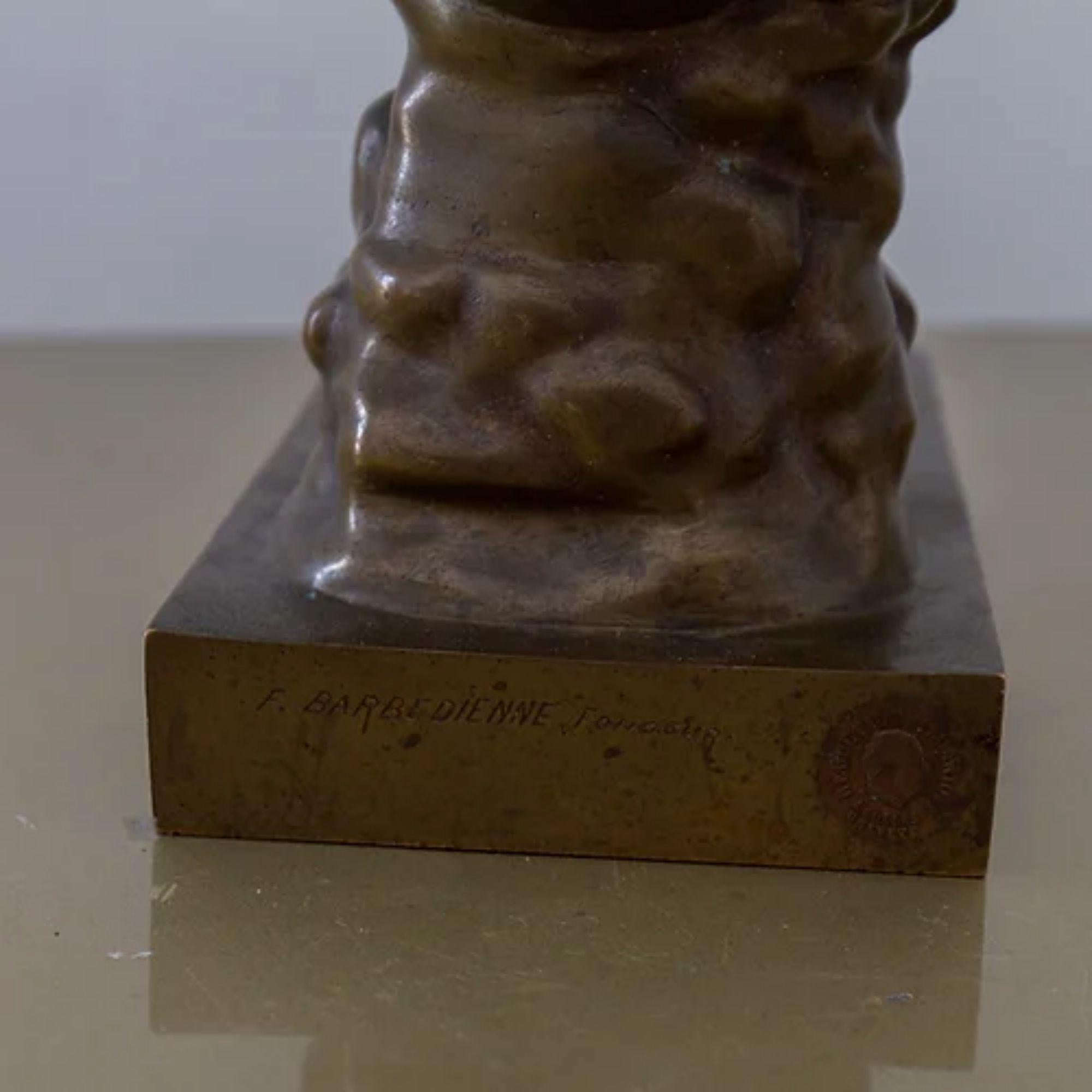 Bronzo Scultura in bronzo di Spinario della Société Collas et Barbedienne della fine del XIX secolo in vendita