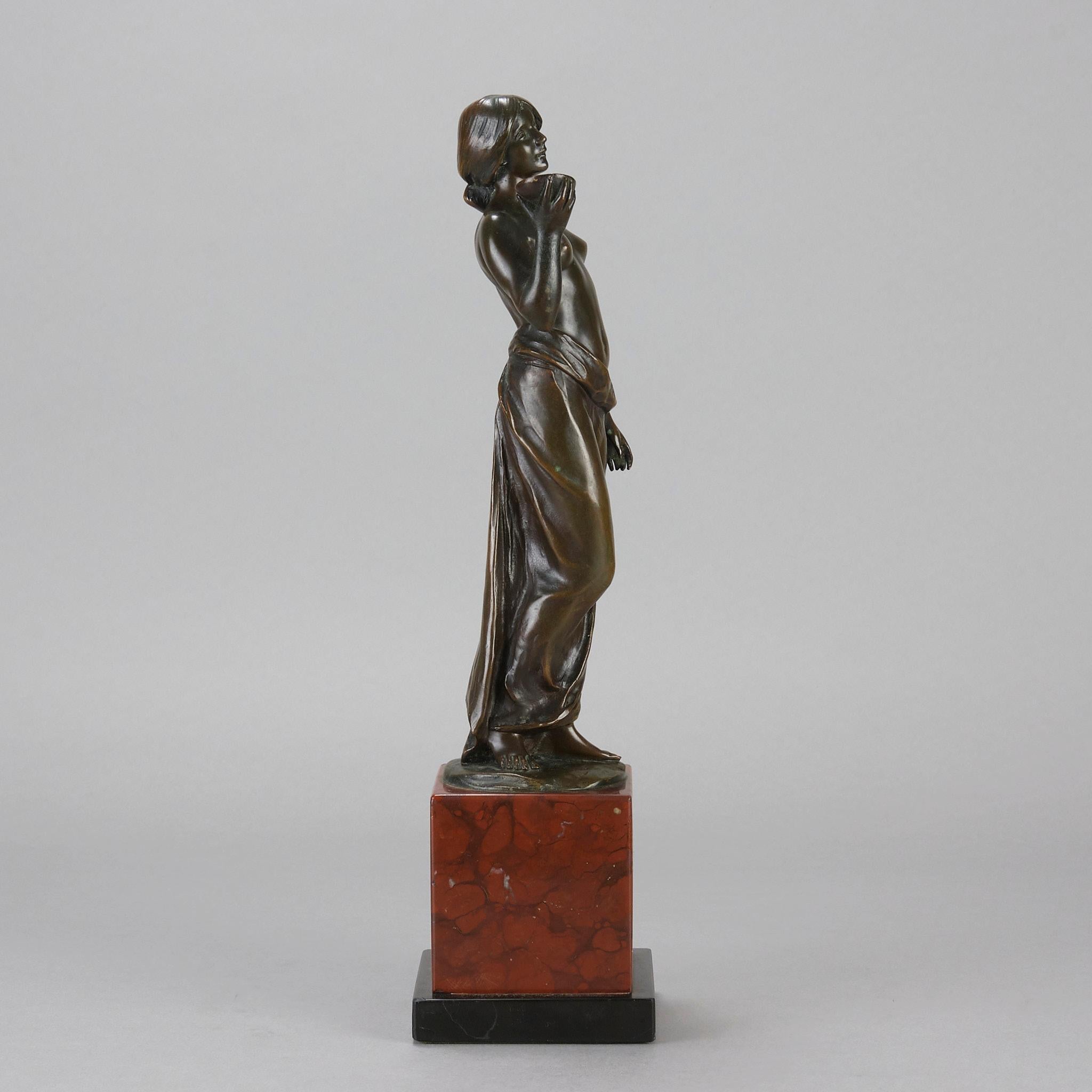 Calco Scultura in bronzo della fine del XIX secolo intitolata 