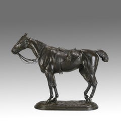 Late 19th Century Bronze Sculpture entitled 'Tired Hunter' by John Willis Good