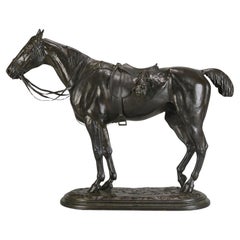 Late 19th Century Bronze Sculpture entitled 'Tired Hunter' by John Willis Good