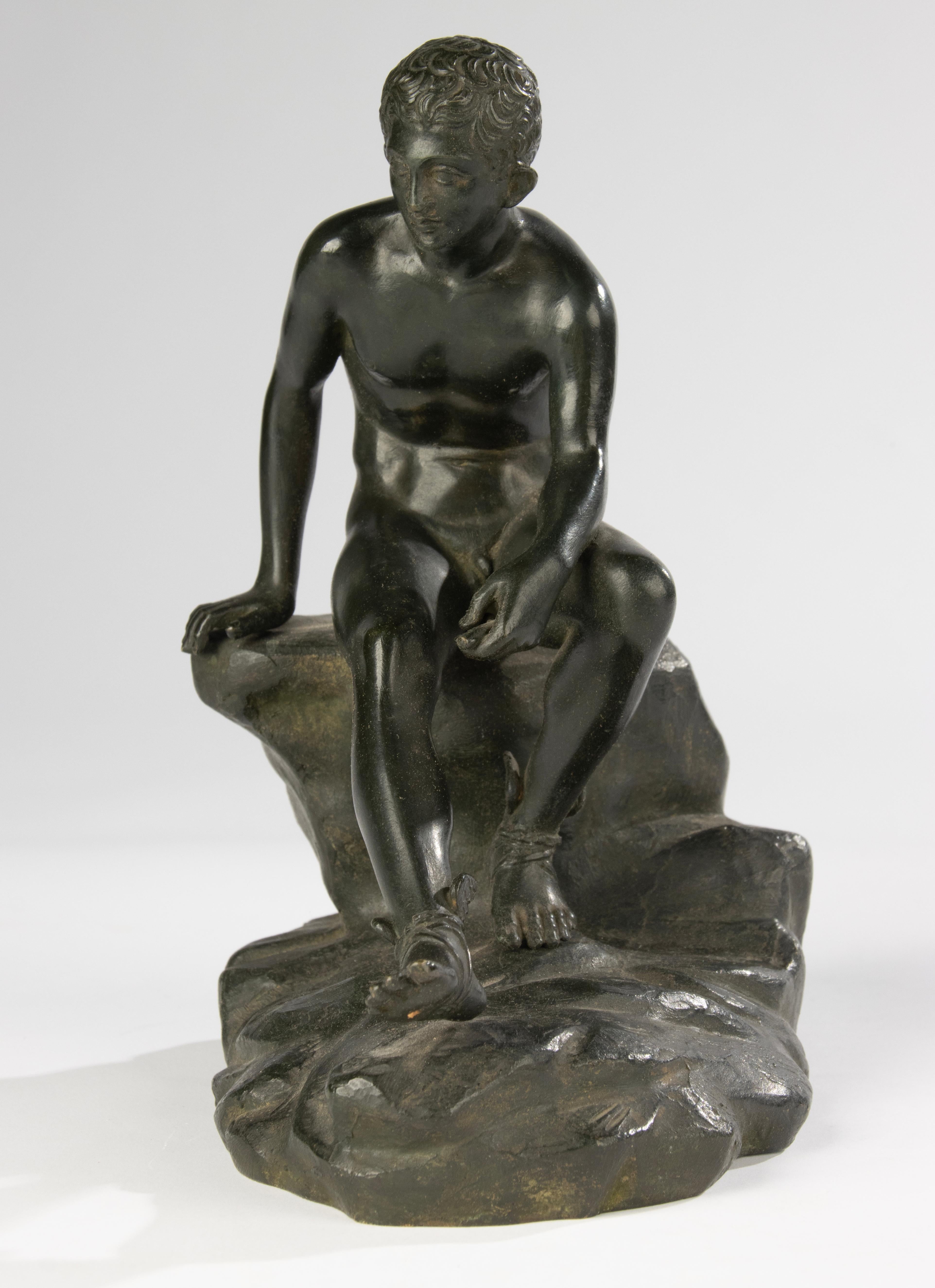 Fine XIX secolo Scultura in bronzo della fine del XIX secolo - Hermes - Francia in vendita