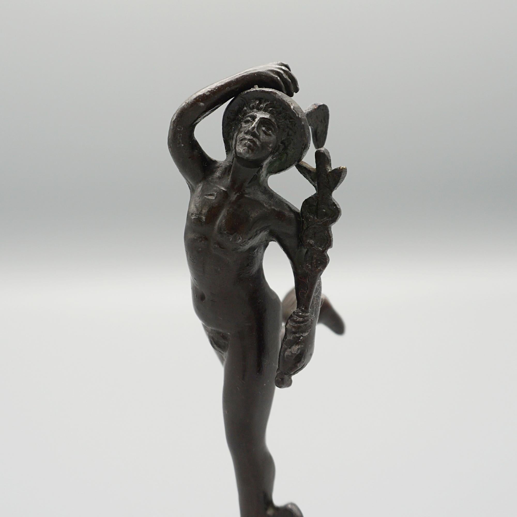 Late 19th Century Bronze Sculpture of Hermes  6