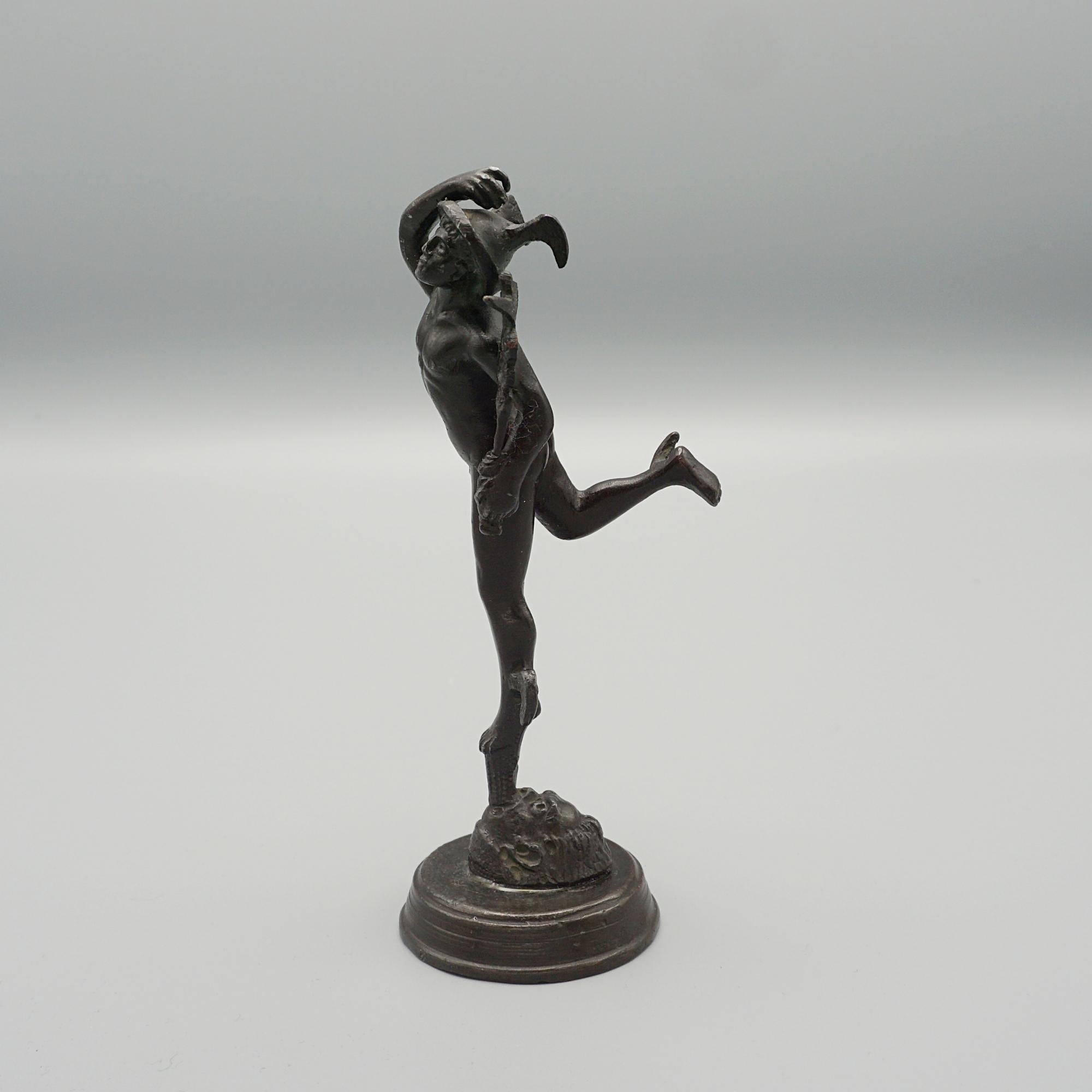 Late 19th Century Bronze Sculpture of Hermes  1