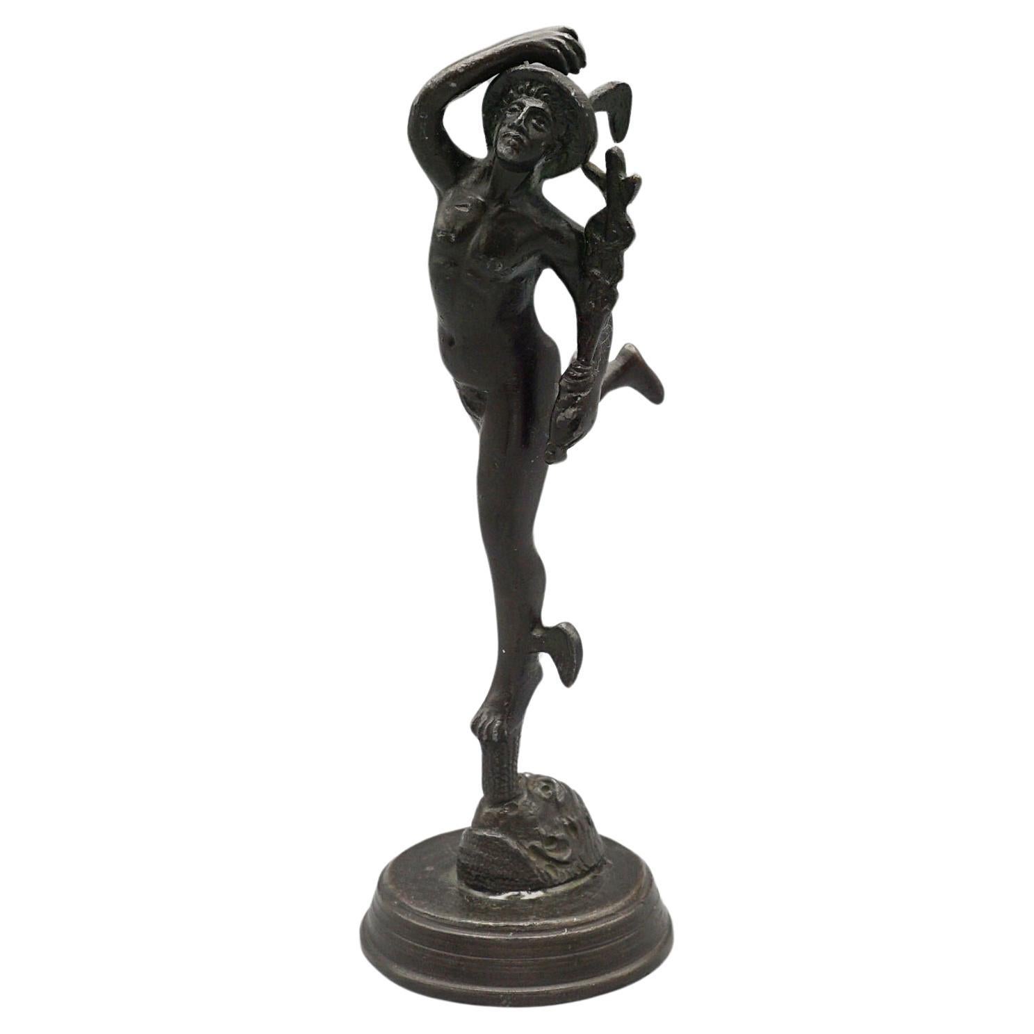 Late 19th Century Bronze Sculpture of Hermes 
