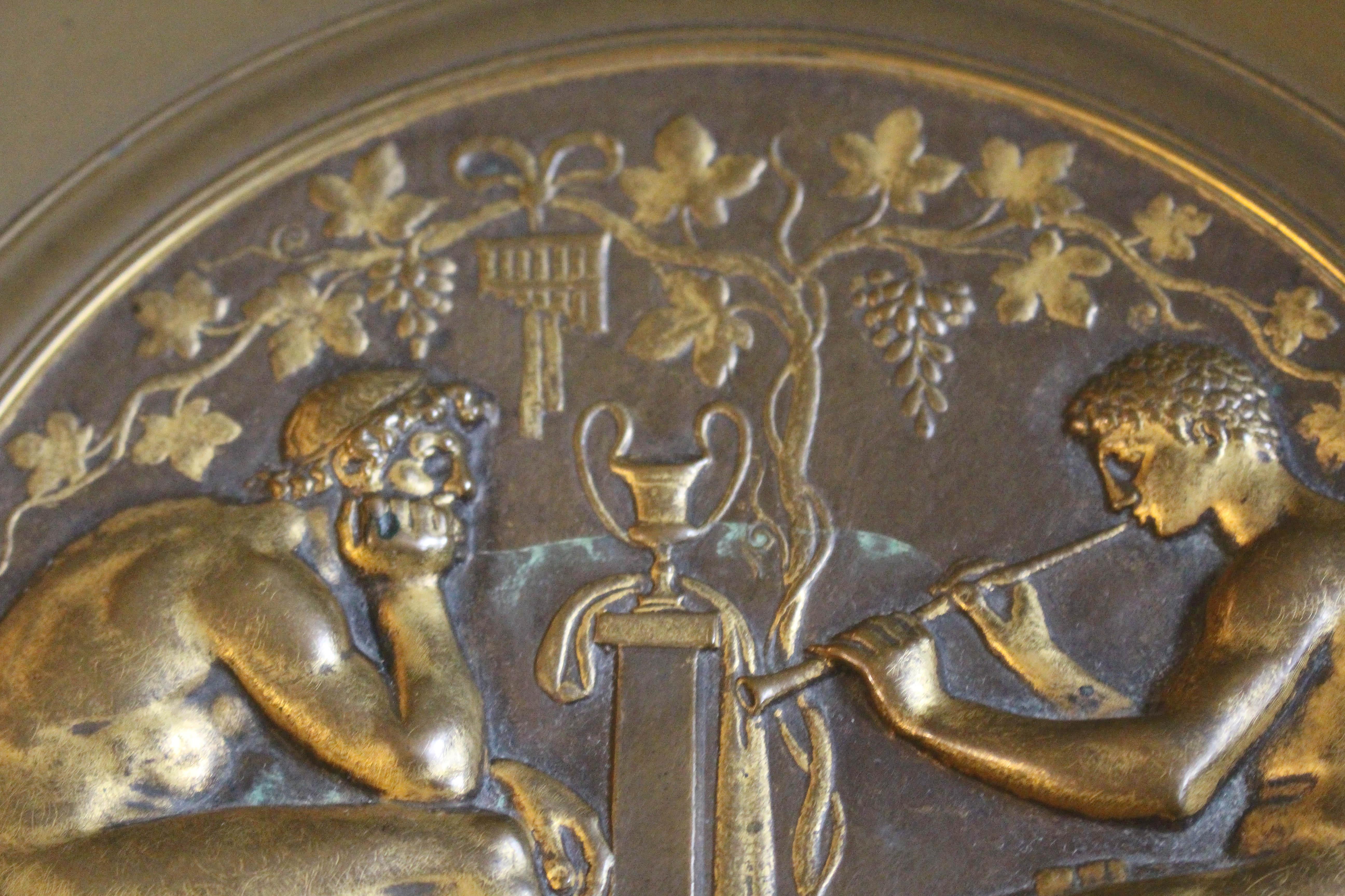 Neoclassico Tazza in bronzo della fine del XIX secolo, probabilmente di Barbedienne in vendita