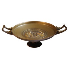 Late 19th Century Bronze Tazza Likely by Barbedienne