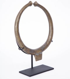 Late 19th Century Bronze Torque Necklace
