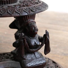 Late 19th Century Burmese Two Tier Side Table