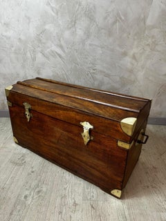 Late 19th century Camphor and Brass Trunk, 1890s