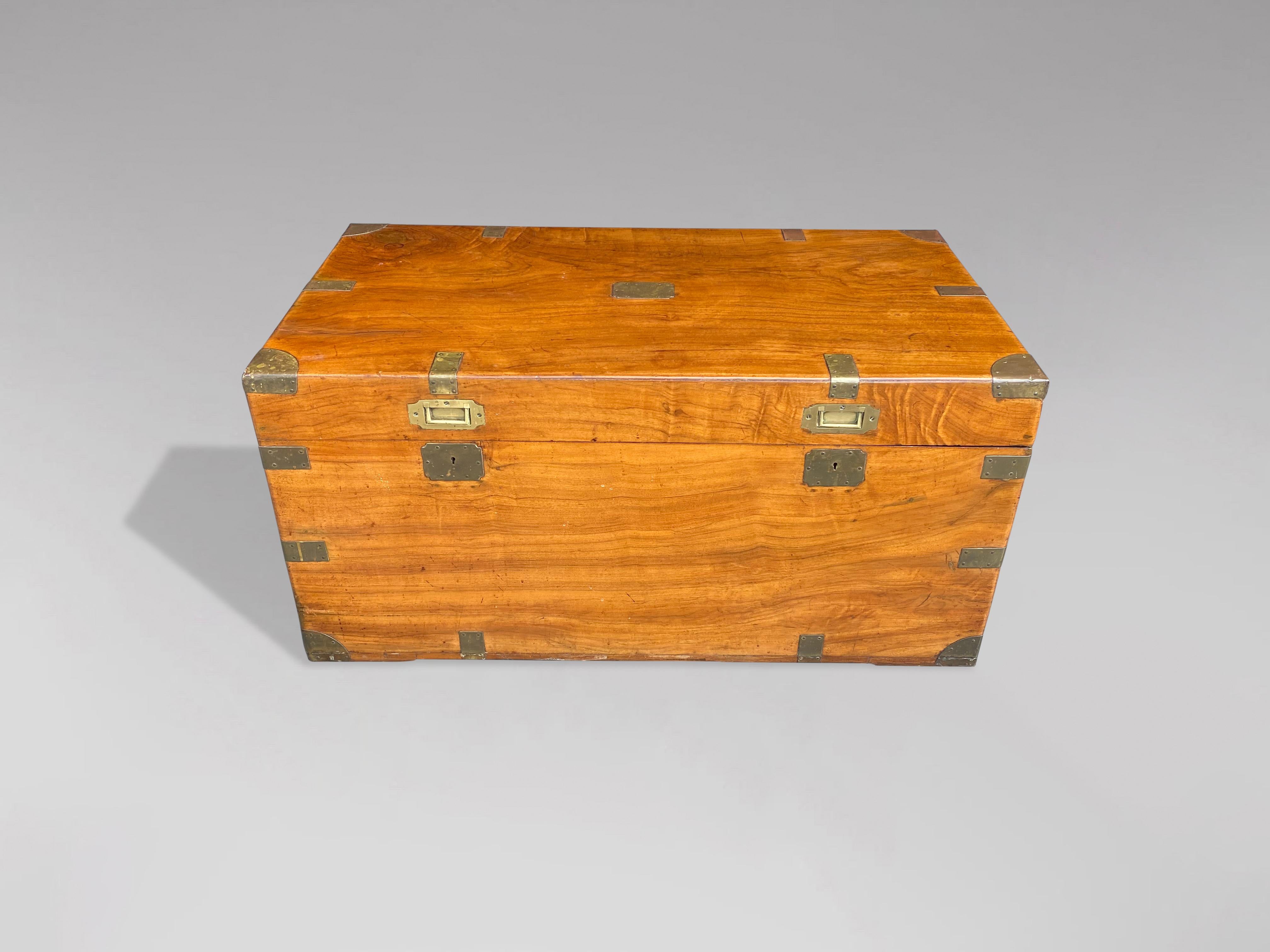 Late Victorian Late 19th Century Camphor Wood Trunk or Chest