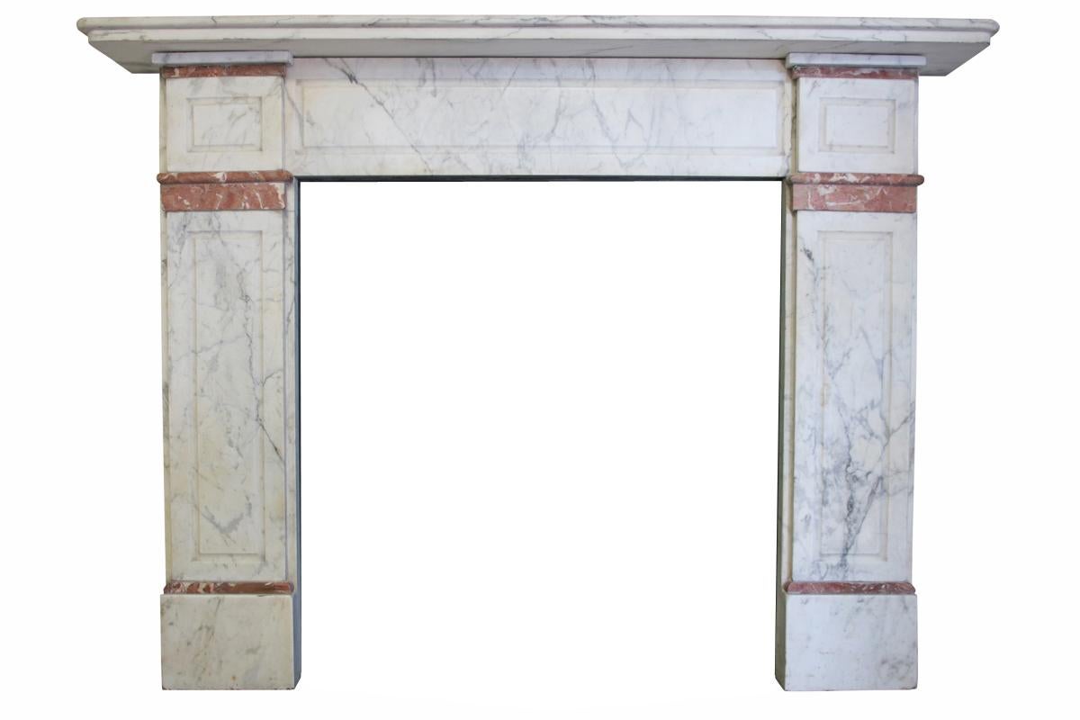 carrara fireplace surround