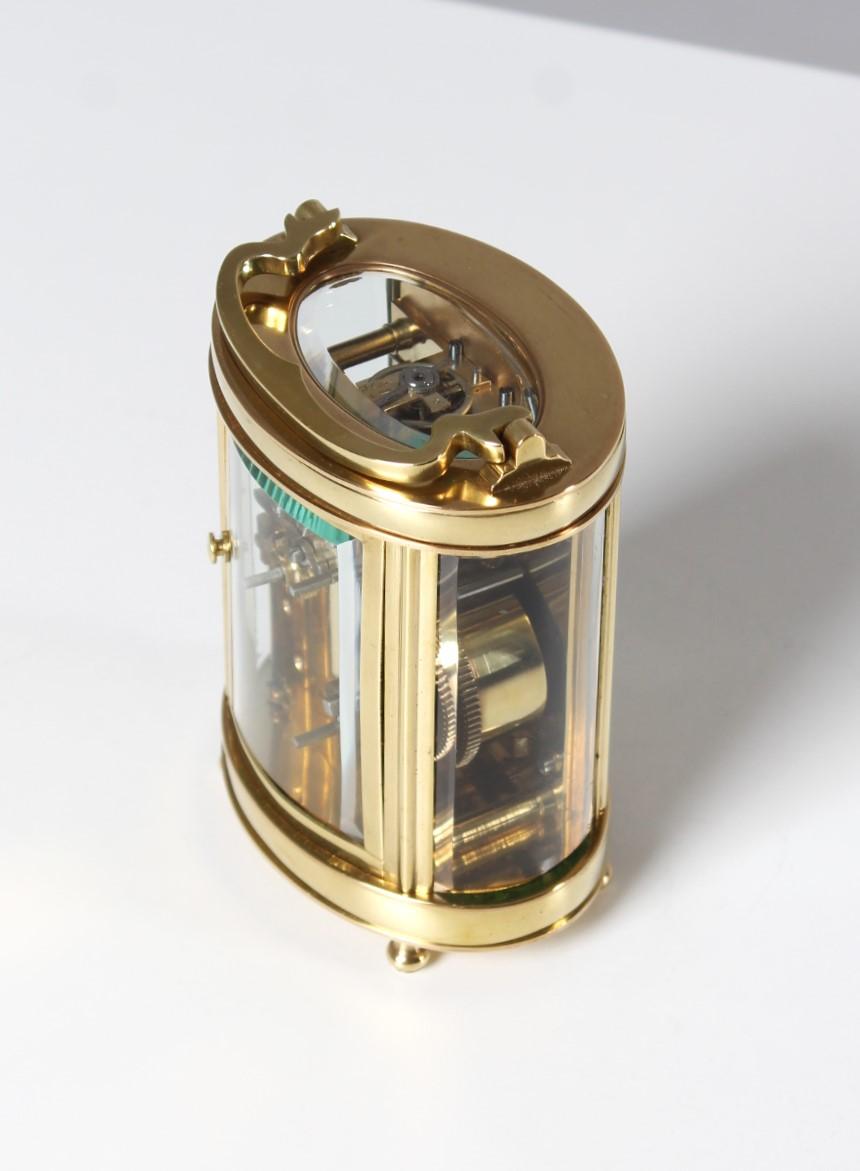 Late 19th Century Carriage Clock, Travel Clock, Pendulette de Voyage, Paris 1890 In Good Condition For Sale In Greven, DE