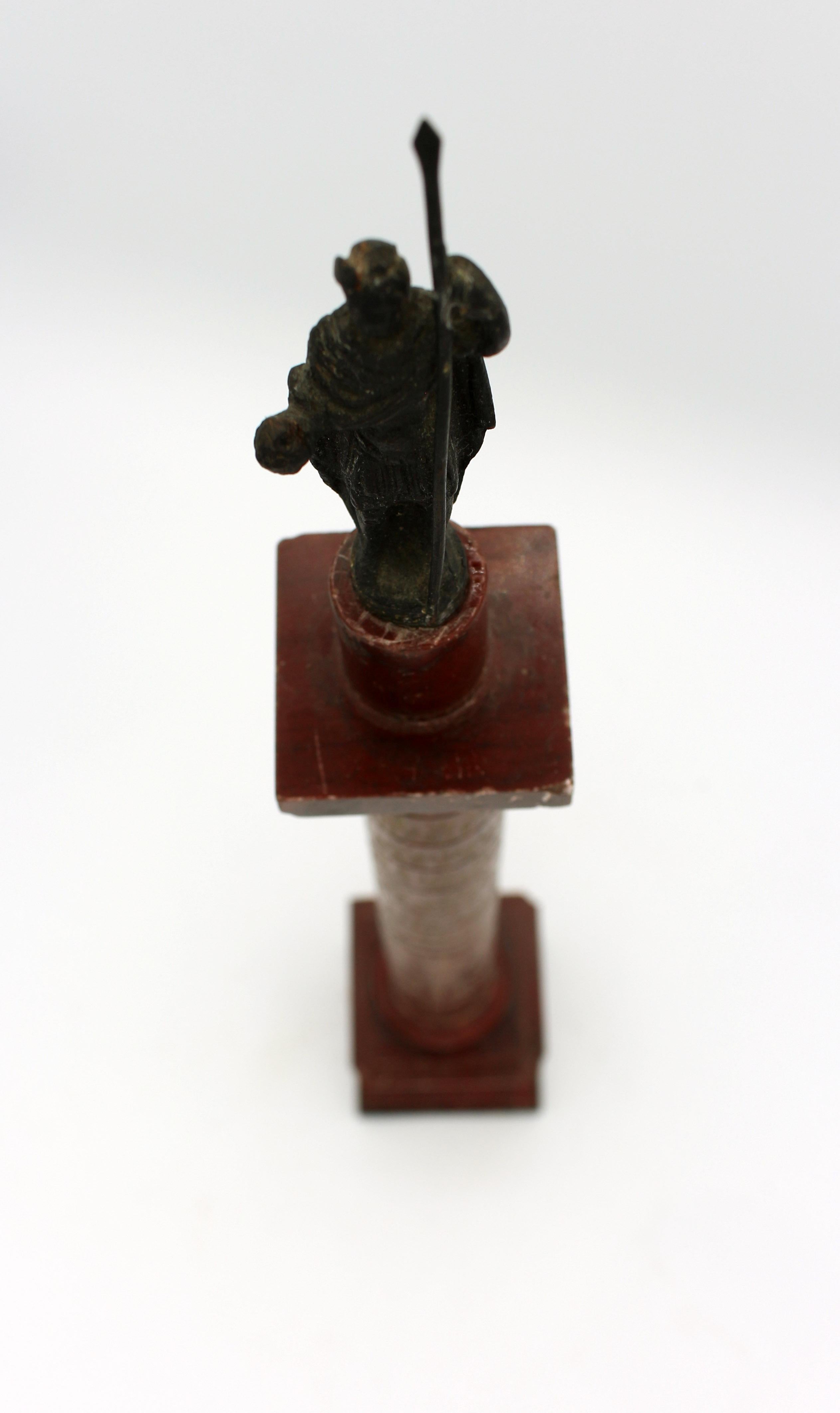 Late 19th Century Carved Miniature of Trajan's Column 3