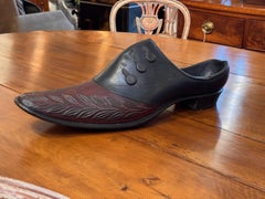 Late 19th Century Carved Shoe