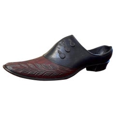 Late 19th Century Carved Shoe