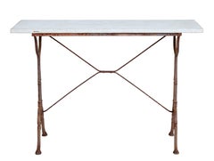Late 19th Century Cast Iron Side Table