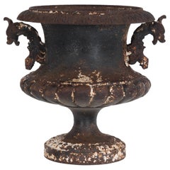 Late 19th Century Cast Iron Urn