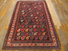 Late 19th Century Caucasian Karabagh Paisley Carpet ( 3'10" x 6'9" - 117 x 206 )