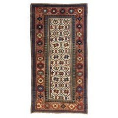 Tapis de Kazak caucasien de la fin du XIXe siècle