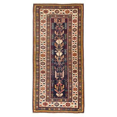 Tapis kuba caucasien de la fin du 19e siècle