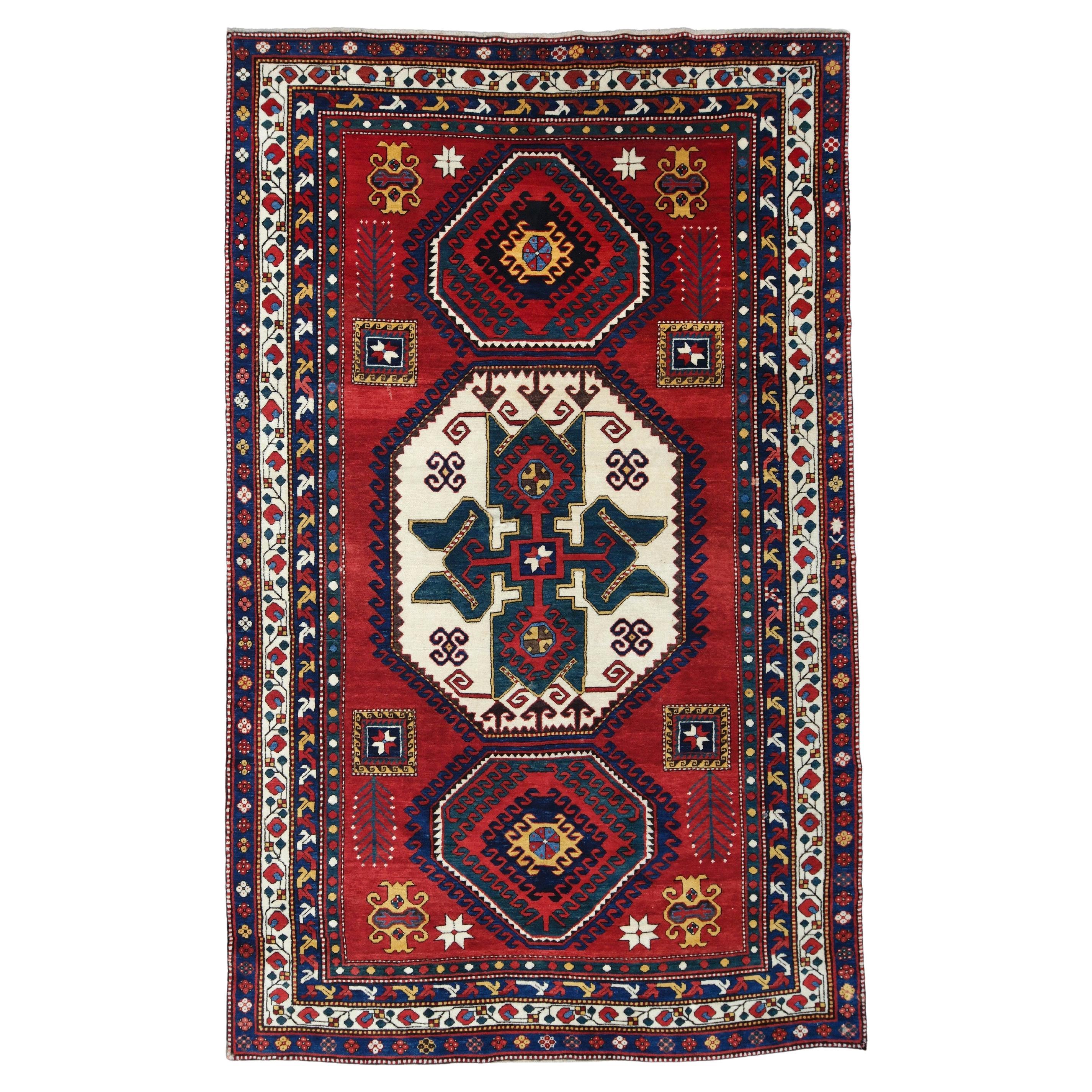 Late 19th Century Caucasian Lori Pambak Rug - Lori Pambak Rug
