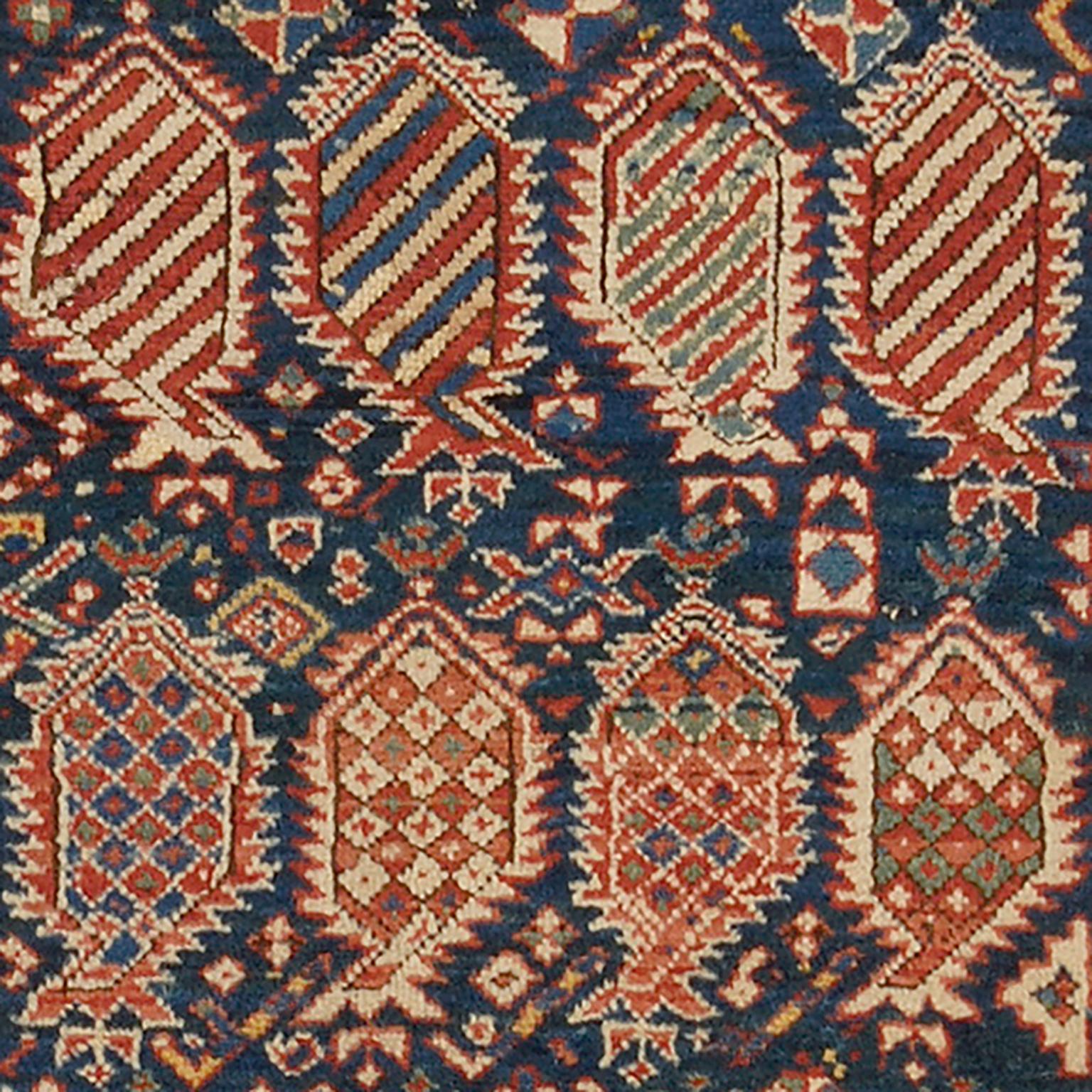 Russian Late 19th Century Caucasian Rug