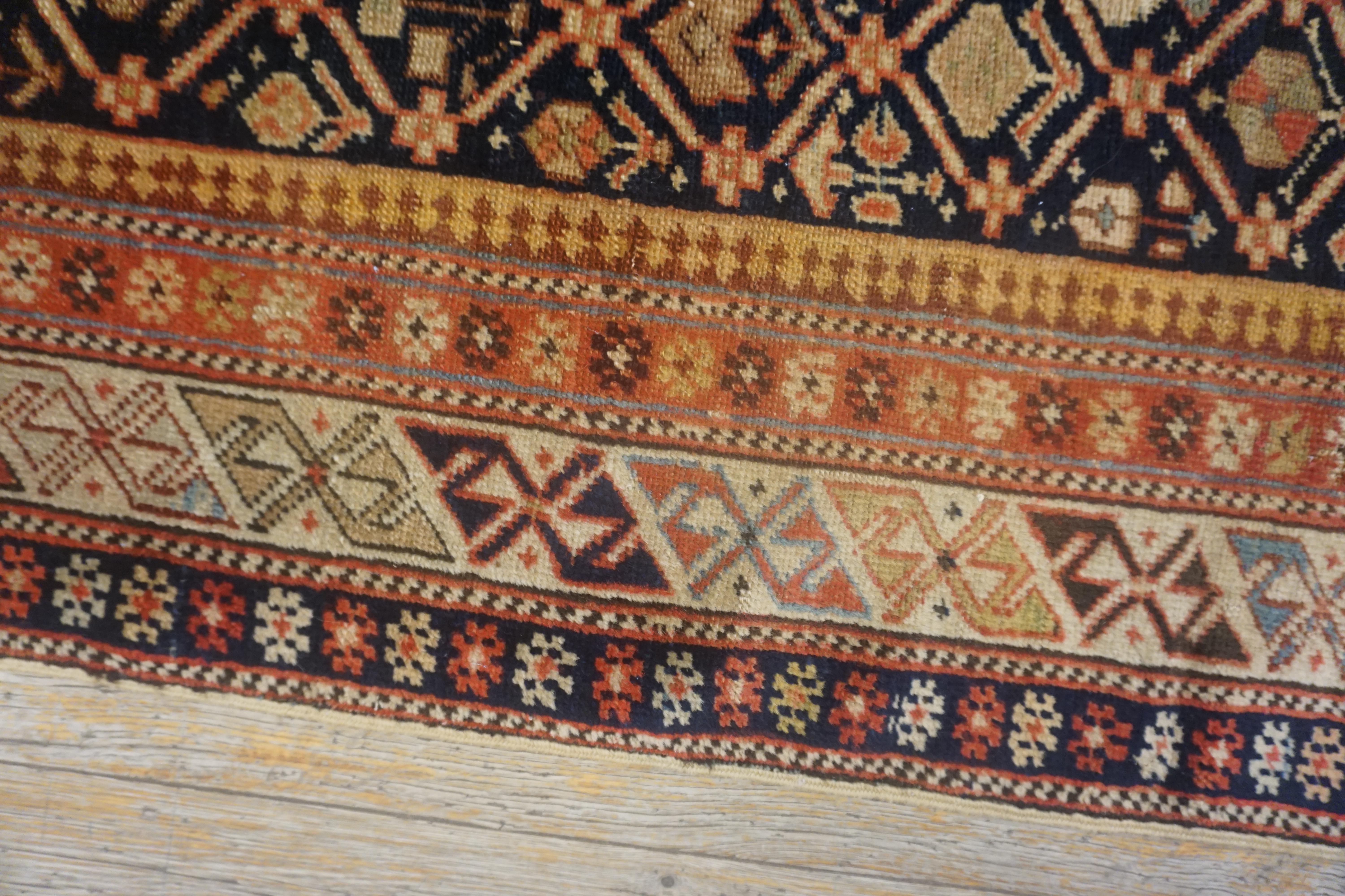 Kaukasischer Shirvan-Gebetteppich des späten 19. Jahrhunderts ( 3' x 5' - 91 x 152) (Wolle) im Angebot
