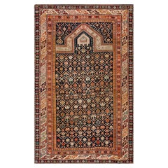 Antique Late 19th Century Caucasian Shirvan Prayer Rug ( 3' x 5' - 91 x 152 )