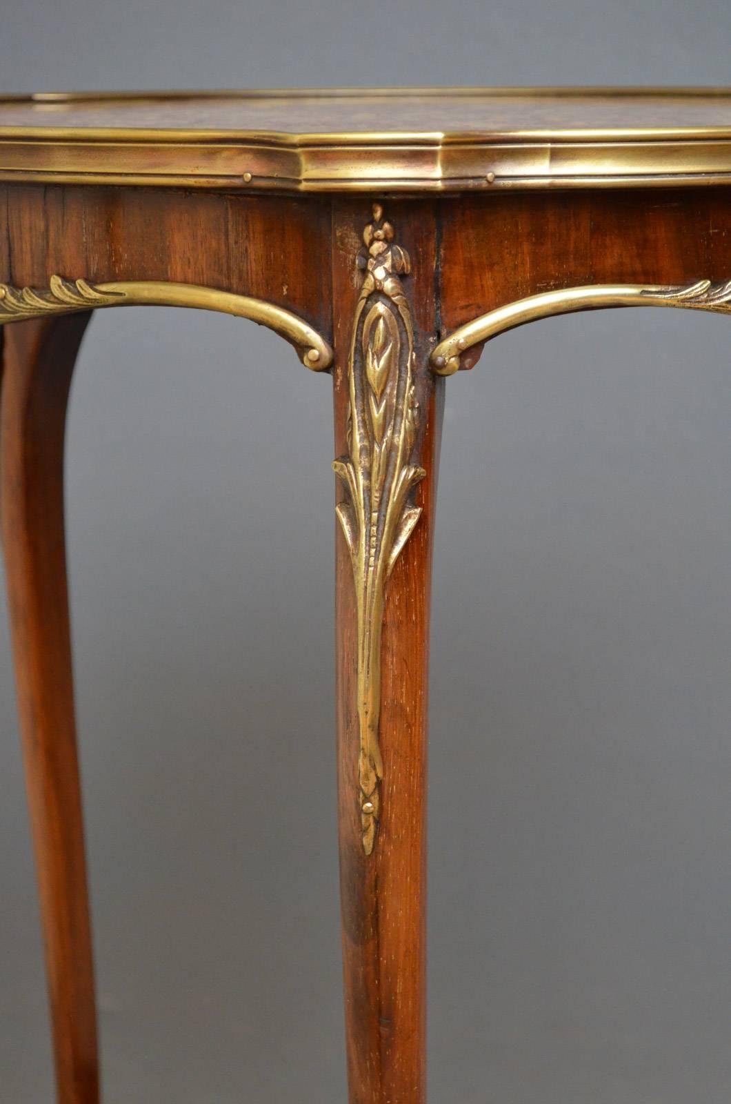 French Late 19th Century Centre Table For Sale