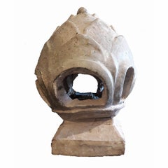 Lámpara / Farol de cerámica de Tailandia de finales del siglo XIX