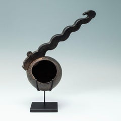 Mestolo cerimoniale in legno e cocco della fine del XIX secolo, Bali Indonesia