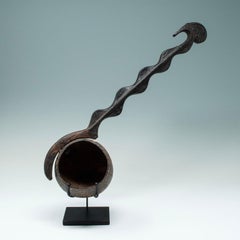 Mestolo cerimoniale in legno e cocco della fine del XIX secolo, Bali Indonesia