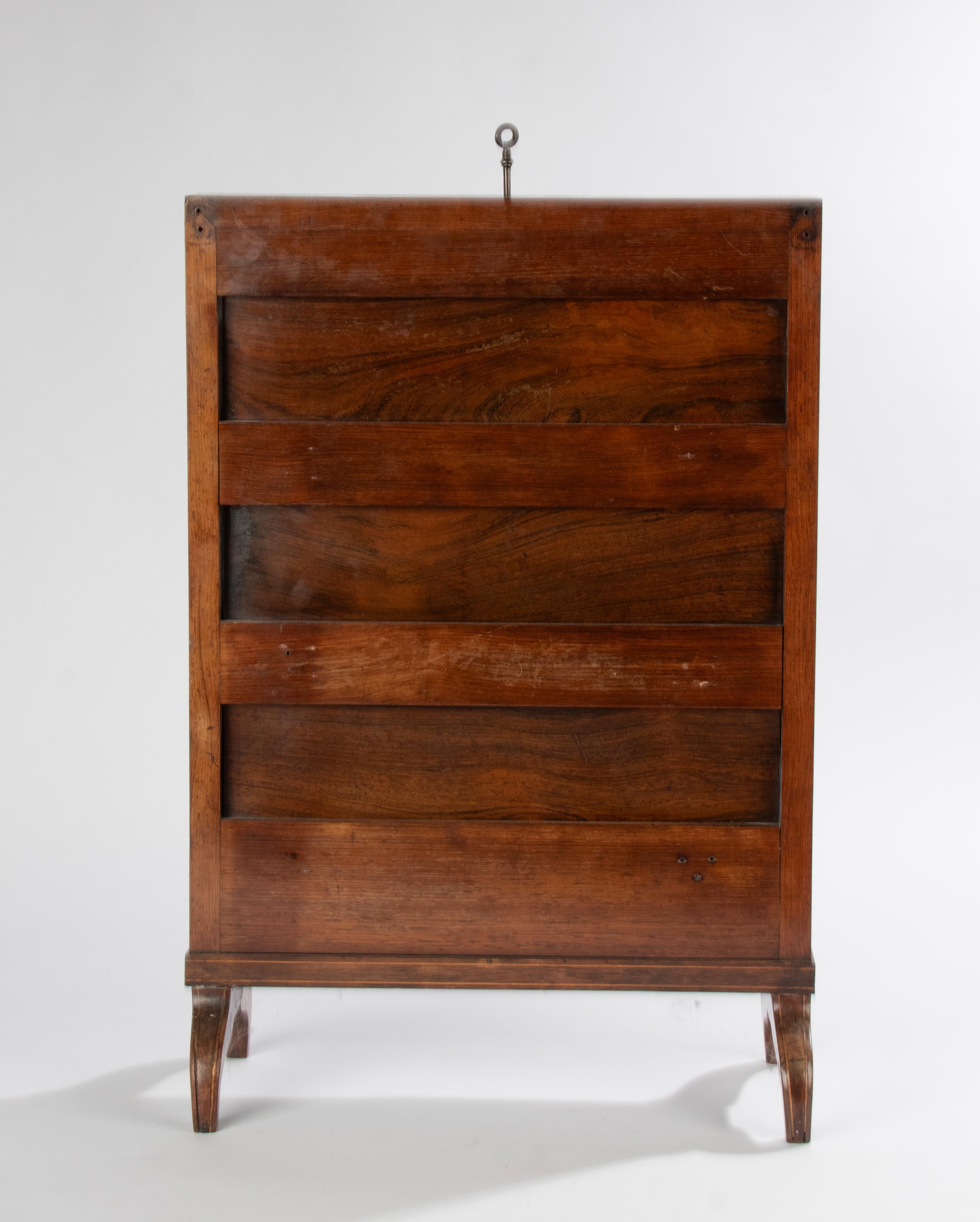 Late 19th Century Charles X Style Letter Storage Desk Cabinet For Sale 13