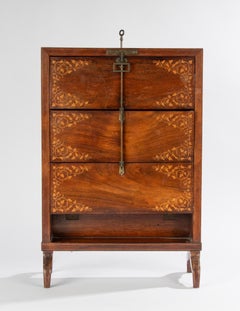 Late 19th Century Charles X Style Letter Storage Desk Cabinet