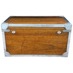Vintage Late 19th Century China Trade Sea Captain's Chest