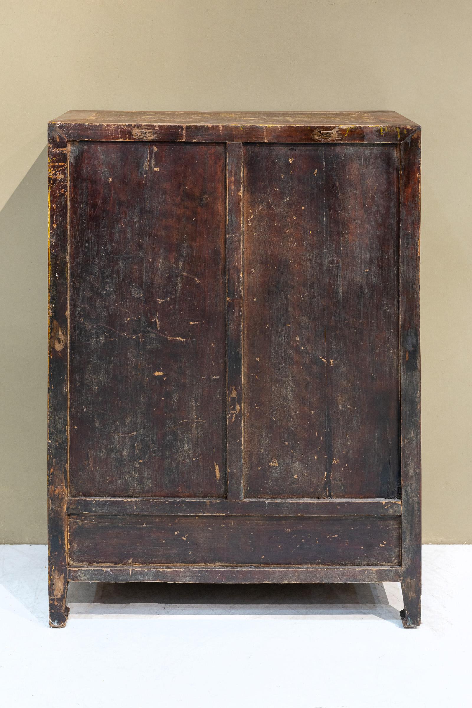 Woodwork Late 19th Century Chinese Apothecary Cabinet