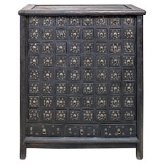 Antique Late 19th Century Chinese Apothecary Cabinet