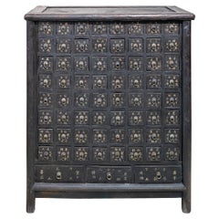 Antique Late 19th Century Chinese Apothecary Cabinet