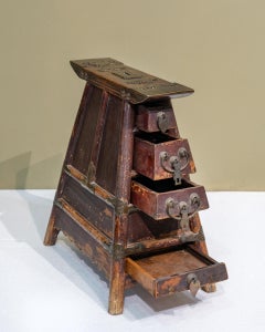 Late 19th Century Chinese Barber's Stool