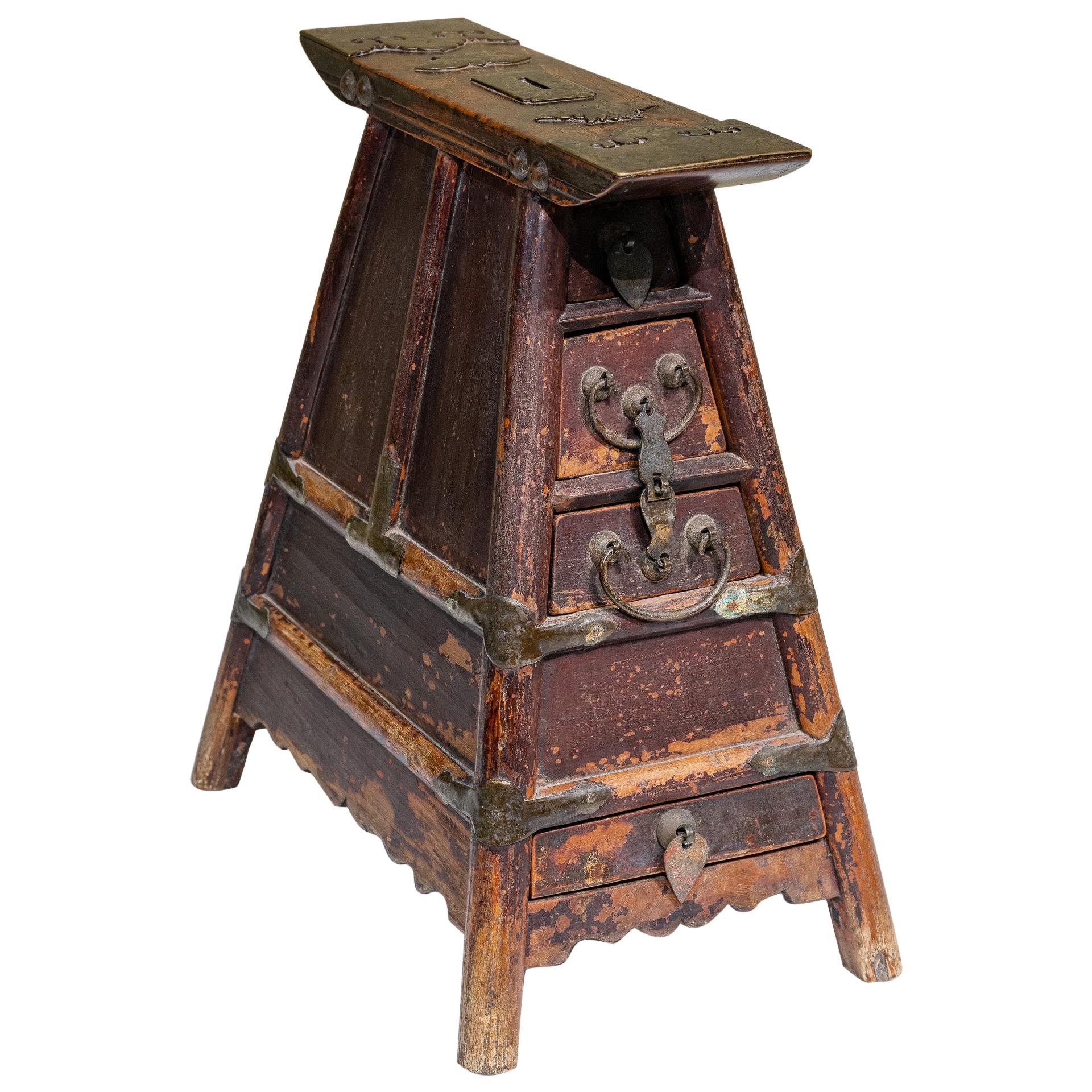 Late 19th Century Chinese Barber's Stool