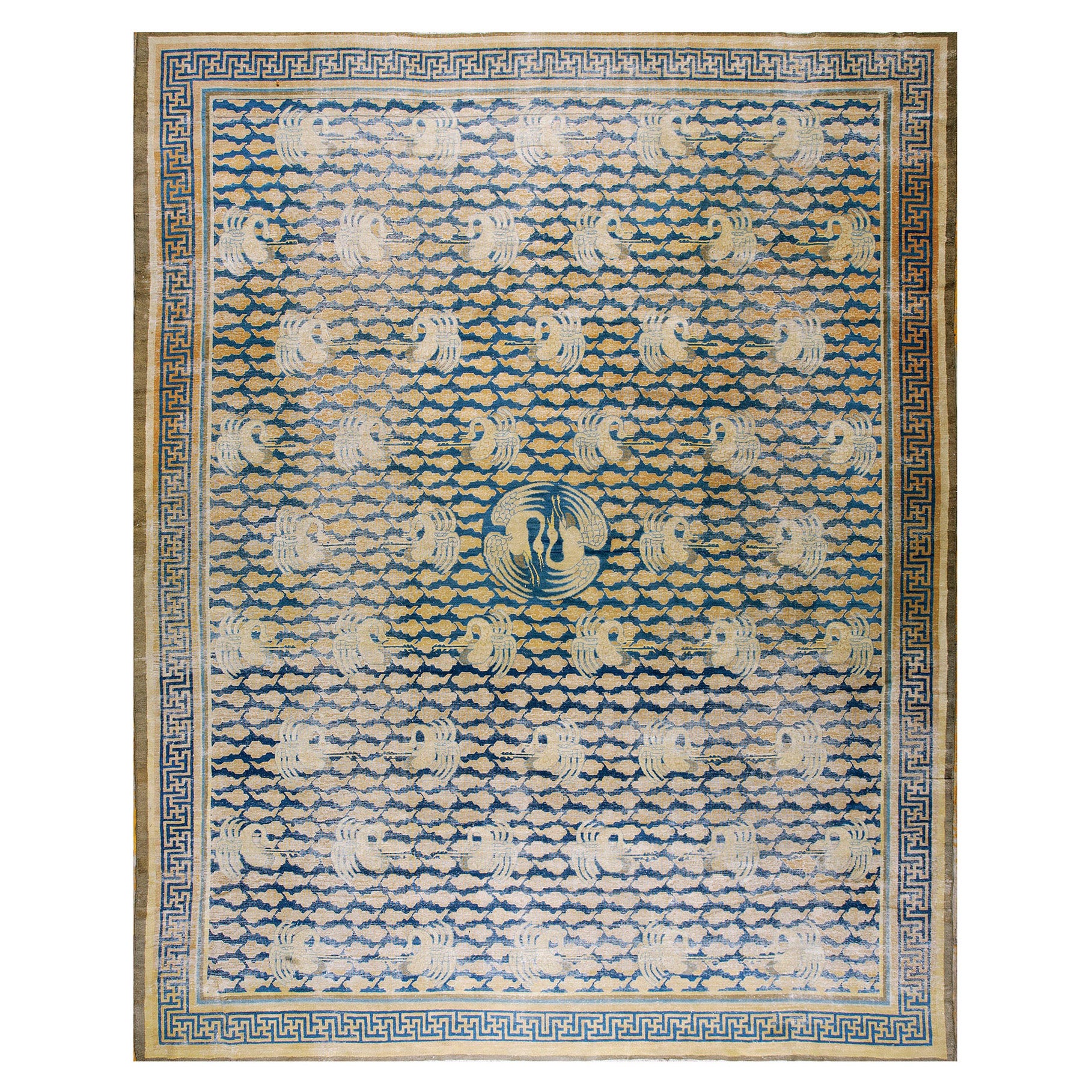 Tappeto cinese della fine del XIX secolo ( 11'6'' x 14'6'' - 350 x 442 )