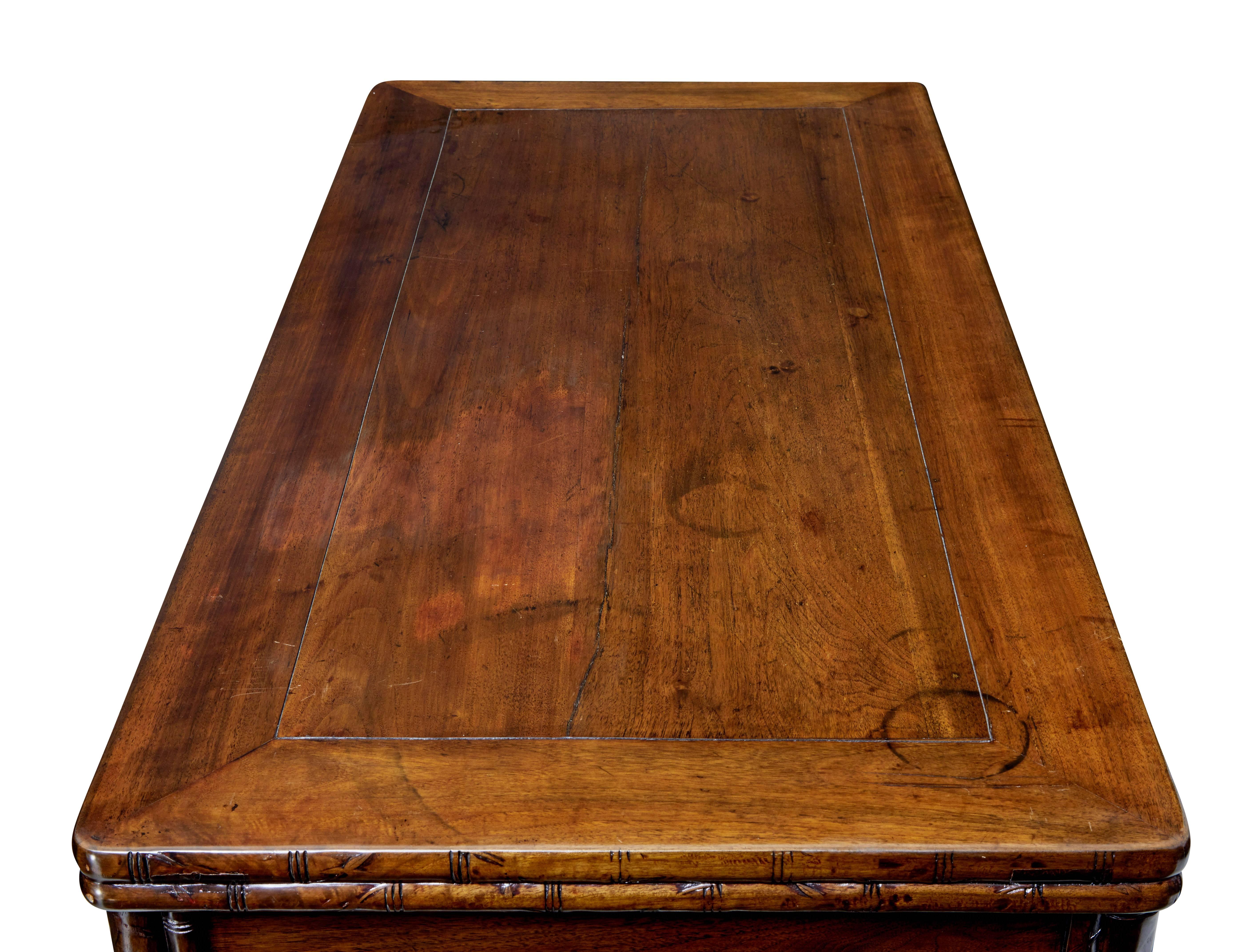 Late 19th Century Chinese Consul Table In Good Condition In Debenham, Suffolk