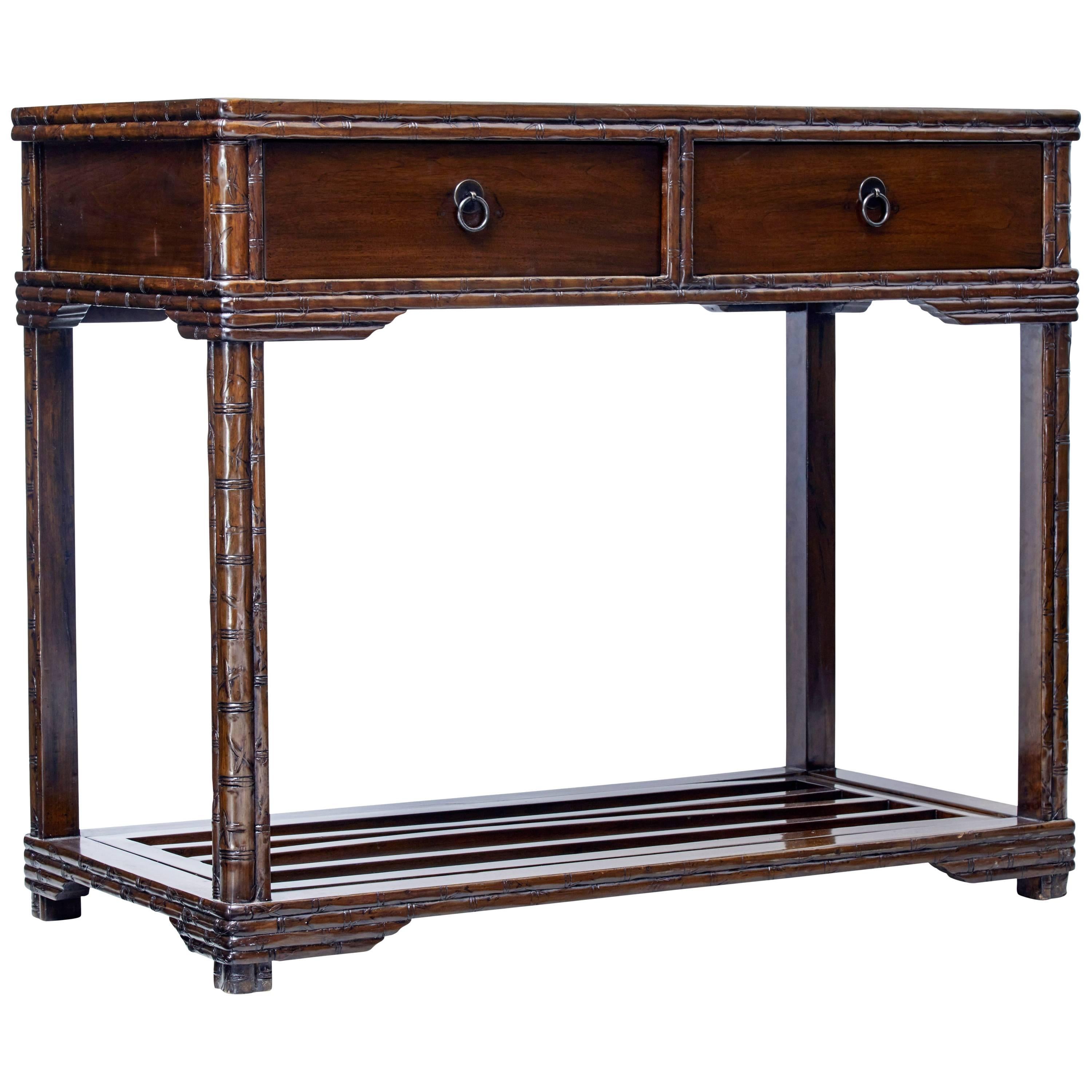 Late 19th Century Chinese Consul Table