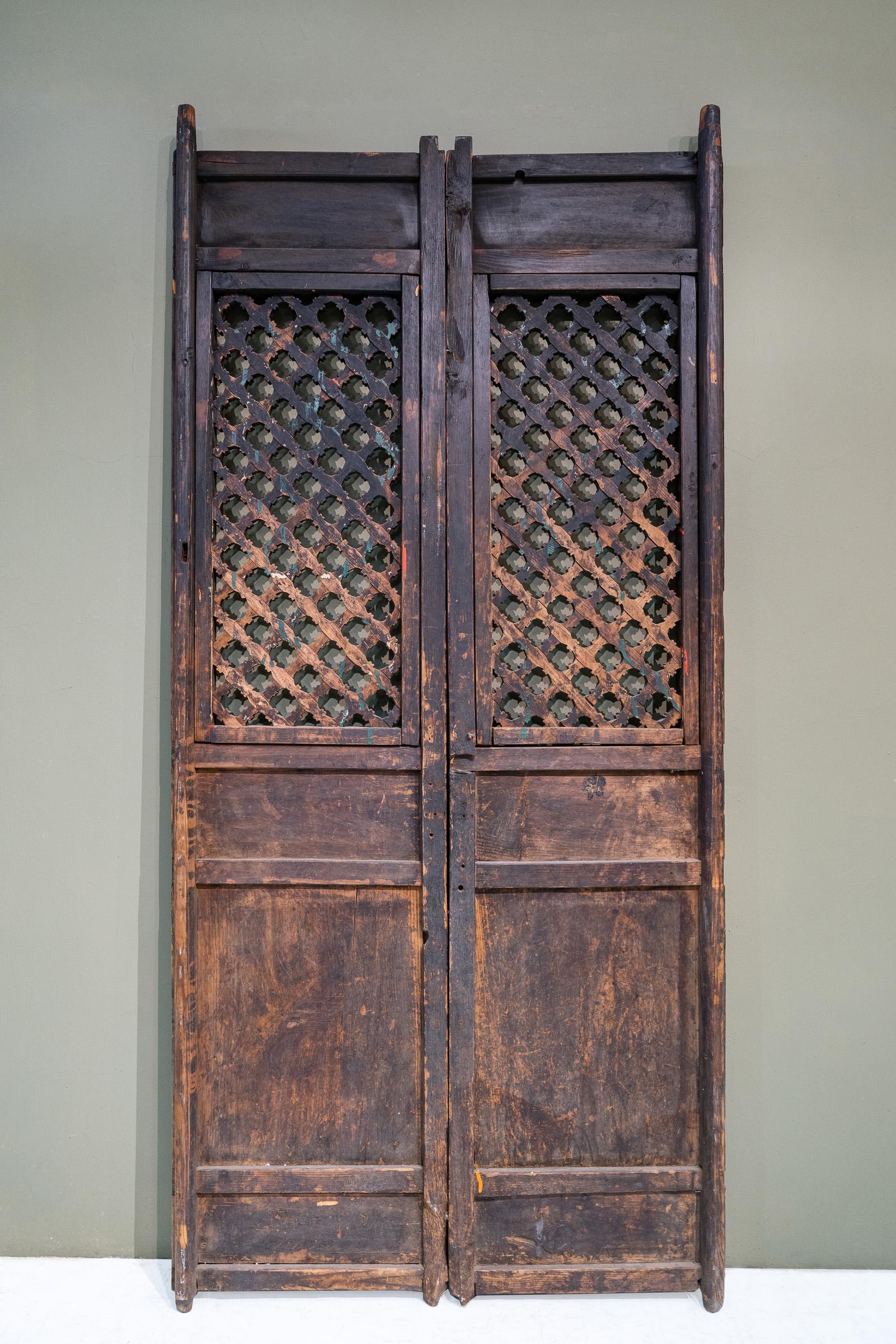 Late 19th Century Chinese Door Panels 1