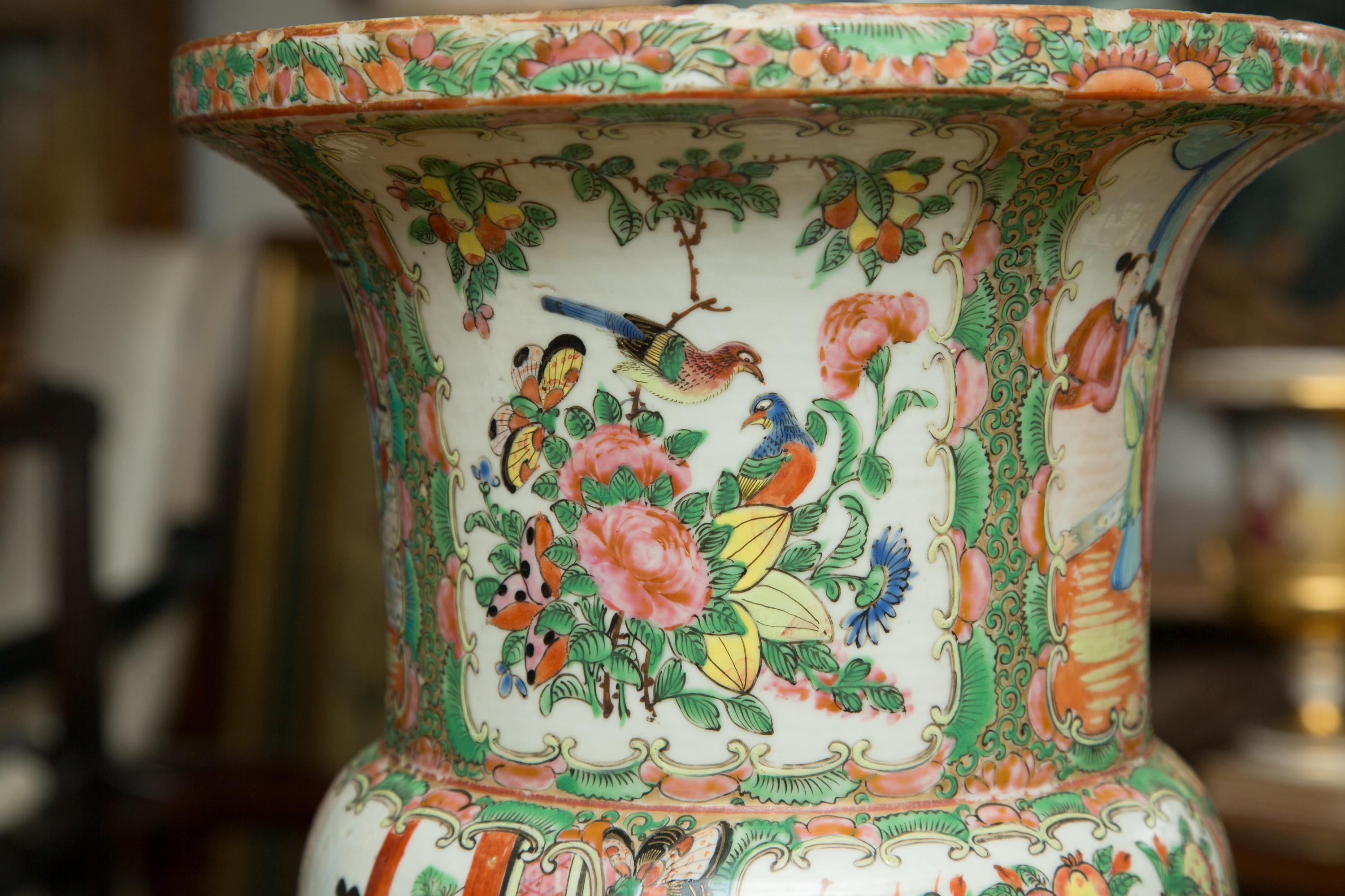 Late 19th Century Chinese Export Urn 2