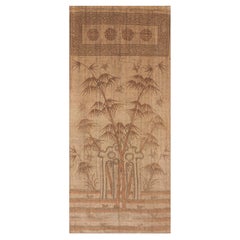 Antique Late 19th Century  Chinese Gansu Flat-weave ( 3' 9" x 8' 8" - 114 x 264 cm )