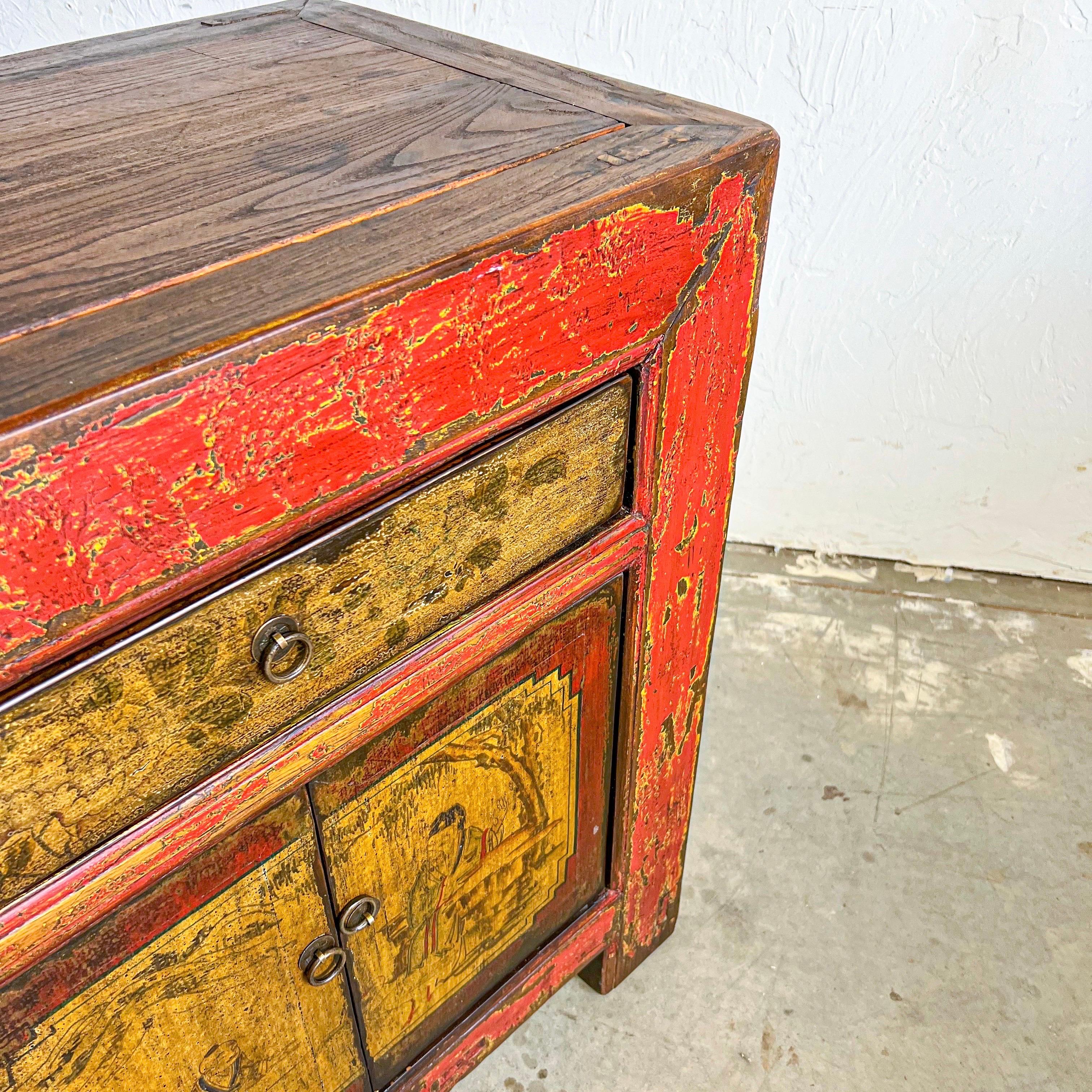 hand painted sideboards